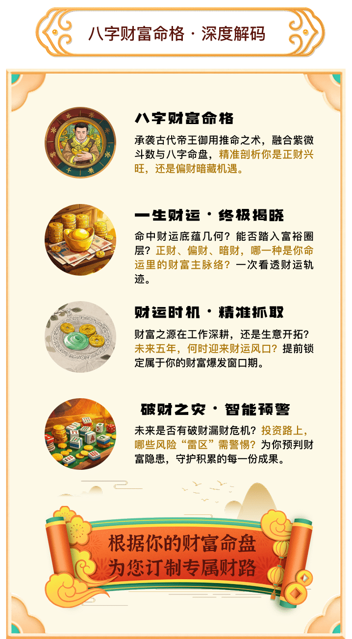 八字财富命格・深度解码